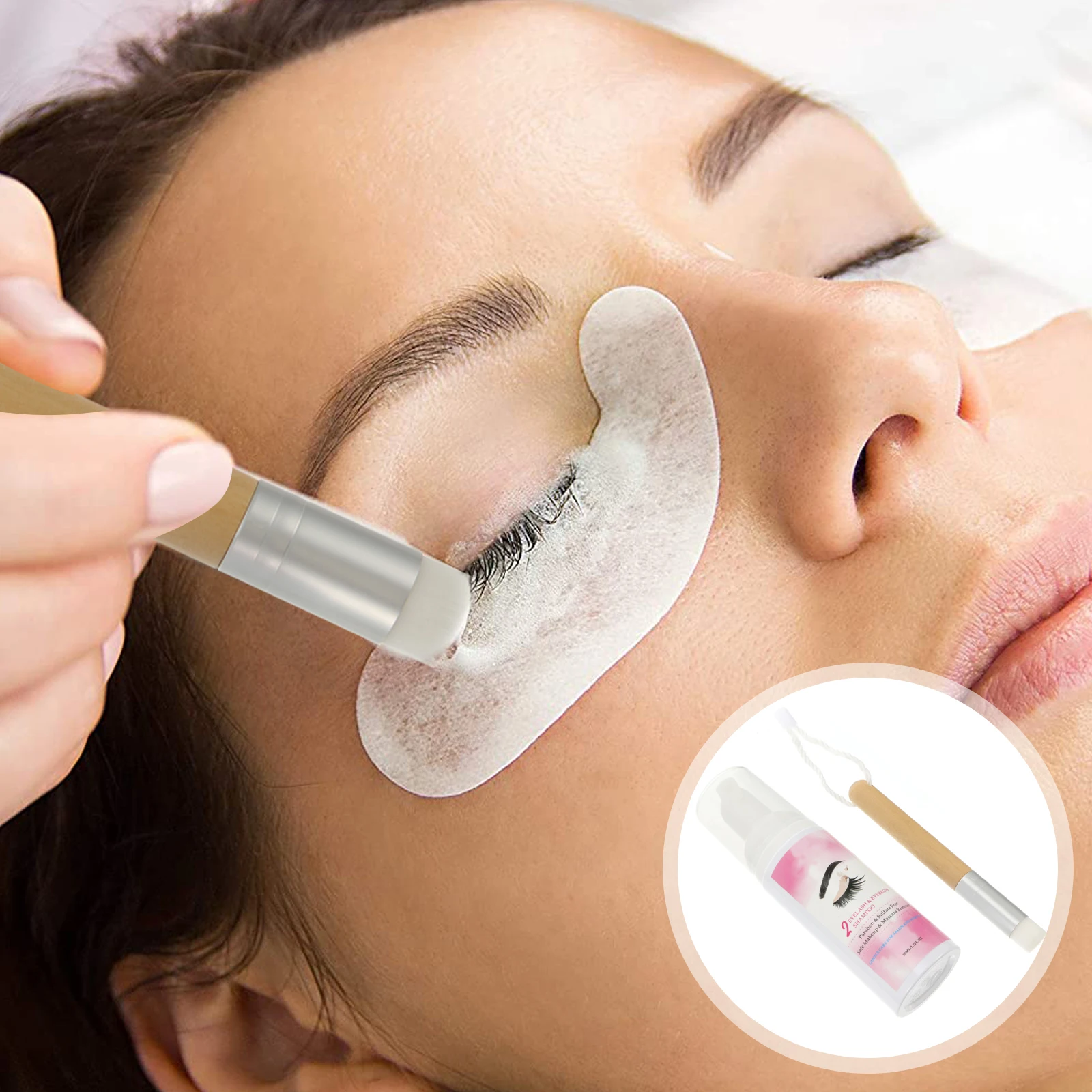 Shampoo Mousse Lash Eyelash 50ml Foaming Cleansing Brush Compact Travel Oil Dirt Removal EnhancementEyebrow Makeup
Shampoo Mousse Lash Eyelash 50ml Foaming Cleansing Brush Compact Travel Oil Dirt Removal EnhancementEyebrow Makeup