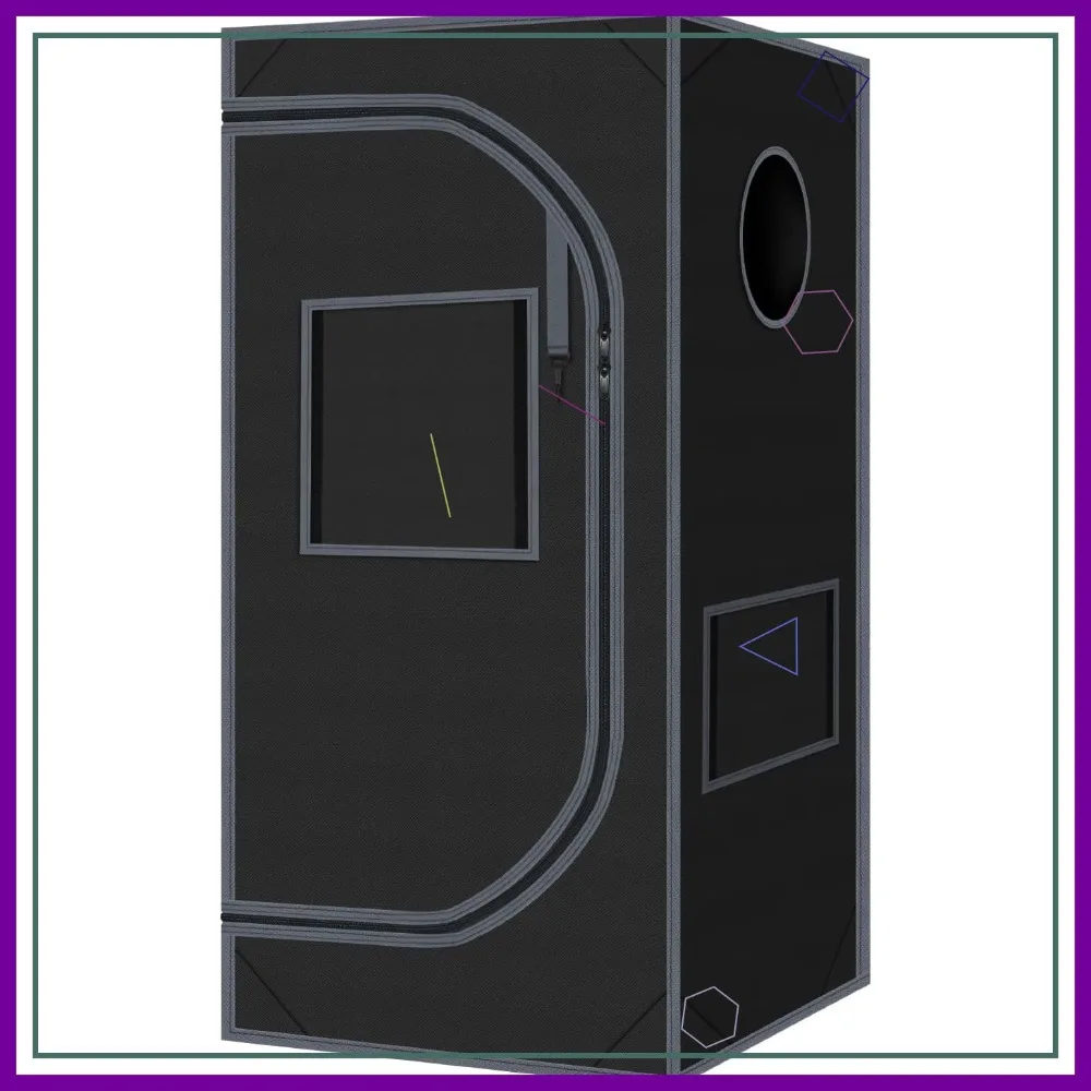 24"x24"x55" Grow Tent for Indoor Plants, 600D Mylar Hydroponic High Reflective Grow Tent for Plant Fruit Flower Veg
24"x24"x55" Grow Tent for Indoor Plants, 600D Mylar Hydroponic High Reflective Grow Tent for Plant Fruit Flower Veg