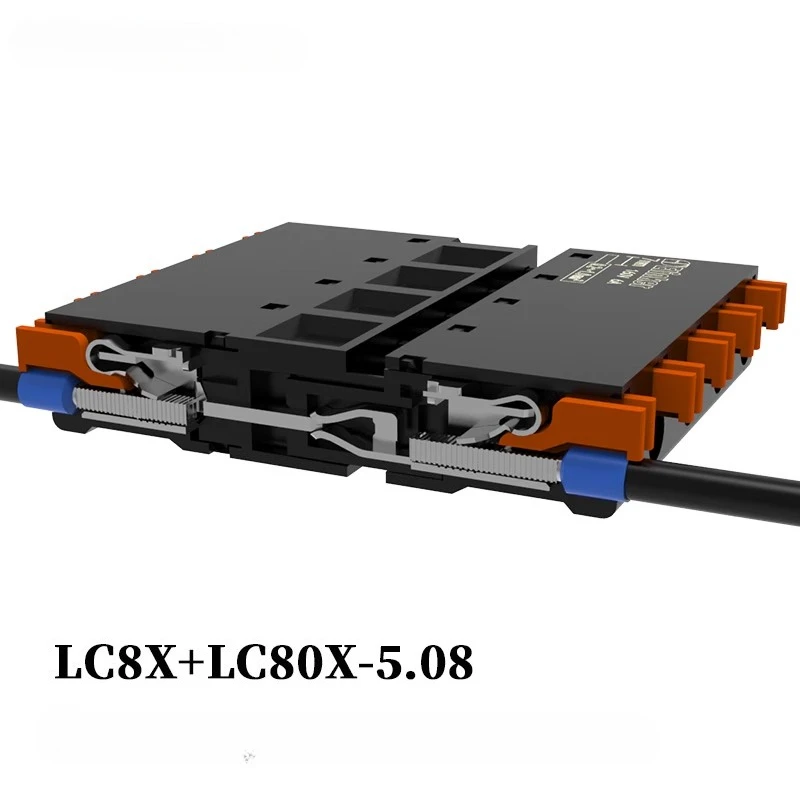 Quick Patch Wire Patch Terminal 2-24P Terminal Block LC8XM-LC80X5.08 Connector
Quick Patch Wire Patch Terminal 2-24P Terminal Block LC8XM-LC80X5.08 Connector