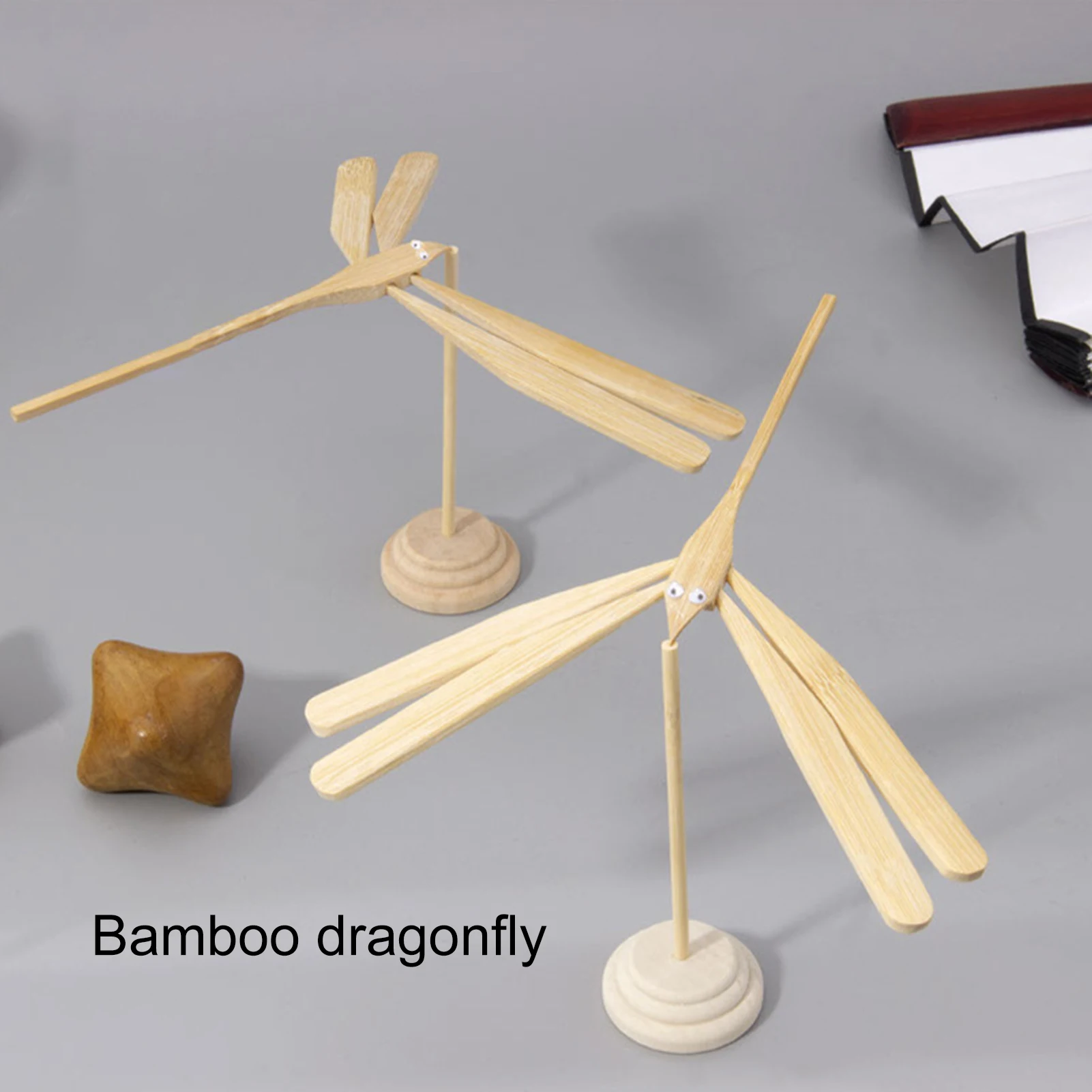 Bamboo Dragonfly Toy Thicken Wooden Base Unfinished Copter Toys Handicrafts Balance Wooden Bamboo Dragonfly Model Home Decor
Bamboo Dragonfly Toy Thicken Wooden Base Unfinished Copter Toys Handicrafts Balance Wooden Bamboo Dragonfly Model Home Decor
