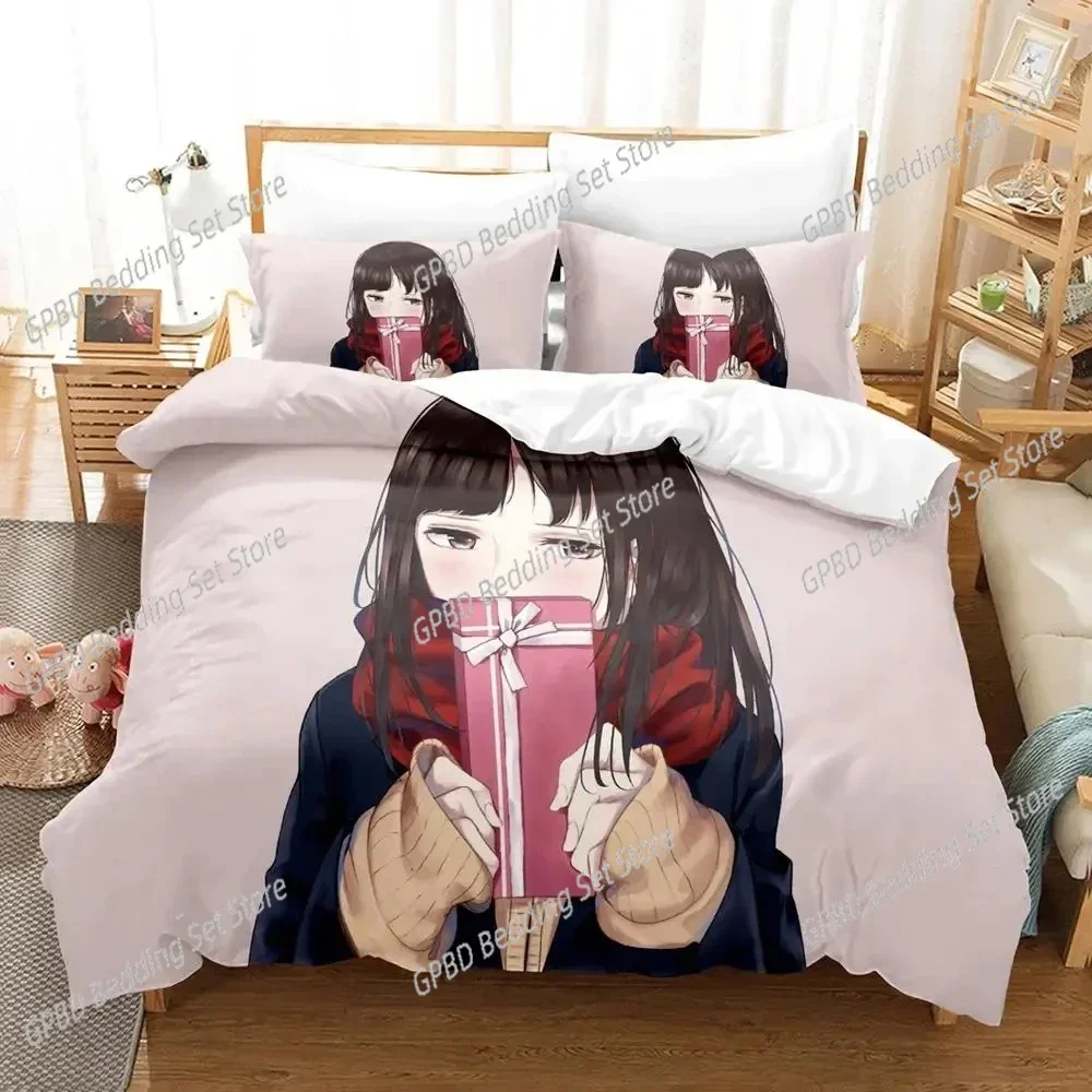 Girls Anime SHY 3D NEW Duvet Cover Pillowcase Bedding Set Adult Boy Girl Bedroom Decoration Children Single Double Large
Girls Anime SHY 3D NEW Duvet Cover Pillowcase Bedding Set Adult Boy Girl Bedroom Decoration Children Single Double Large