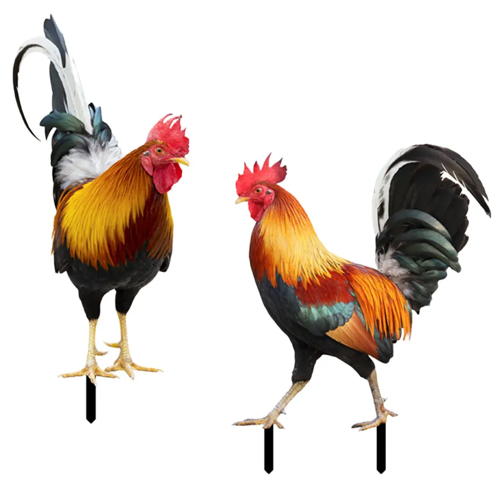 2pcs Acrylic Decorations Outdoor Acrylic Rooster Inserted Ornament Garden Stake Farm Animal Yard Stakes Lawn Ornament Grass
2pcs Acrylic Decorations Outdoor Acrylic Rooster Inserted Ornament Garden Stake Farm Animal Yard Stakes Lawn Ornament Grass