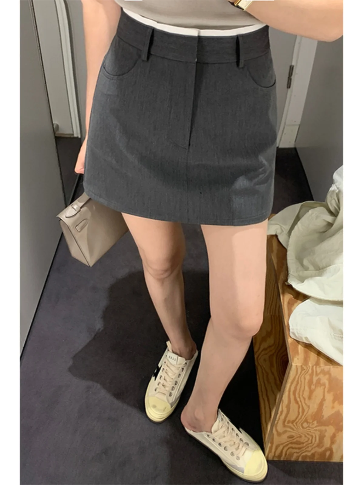 High Waist Thin Suit Short Pants Skirt for Women Commute Style Summer New Arrival Size A-Line Skirt Casual Pants
High Waist Thin Suit Short Pants Skirt for Women Commute Style Summer New Arrival Size A-Line Skirt Casual Pants