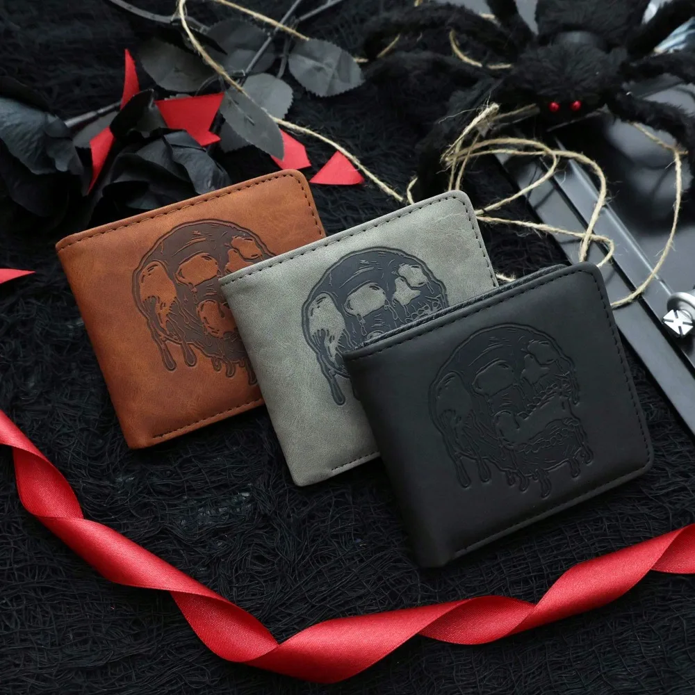 Vintage Skull Design Men'S Wallet - Soft Faux Leather Card Holder & Moneybag, Casual Style With Embossed Skull Artwork, Perfect Gift For Him, Small Wallet Coin Wallet Men Wallets Waller Coin Purse For Men Anniversary Gift Gift For Men Birthday Gifts For M
Vintage Skull Design Men'S Wallet - Soft Faux Leather Card Holder & Moneybag, Casual Style With Embossed Skull Artwork, Perfect Gift For Him, Small Wallet Coin Wallet Men Wallets Waller Coin Purse For Men Anniversary Gift Gift For Men Birthday Gifts For M