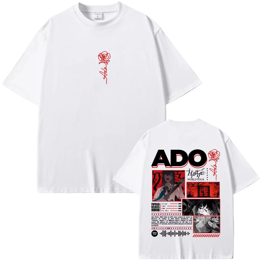 Футболка Singer Ado Hibana World Tour 2025, мужская и женская одежда, модная футболка в японском стиле, унисекс, милые футболки с героями мультфильмов Kawaii
Футболка Singer Ado Hibana World Tour 2025, мужская и женская одежда, модная футболка в японском стиле, унисекс, милые футболки с героями мультфильмов Kawaii