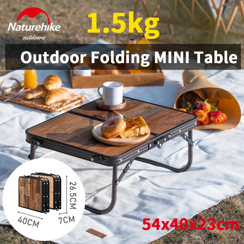 Naturehike Ultralight Mini Folding Table 1.5kg Portable Bed/Floor Desk Aluminum Alloy Camp travel BBQ Furniture Table Board Chai
Naturehike Ultralight Mini Folding Table 1.5kg Portable Bed/Floor Desk Aluminum Alloy Camp travel BBQ Furniture Table Board Chai