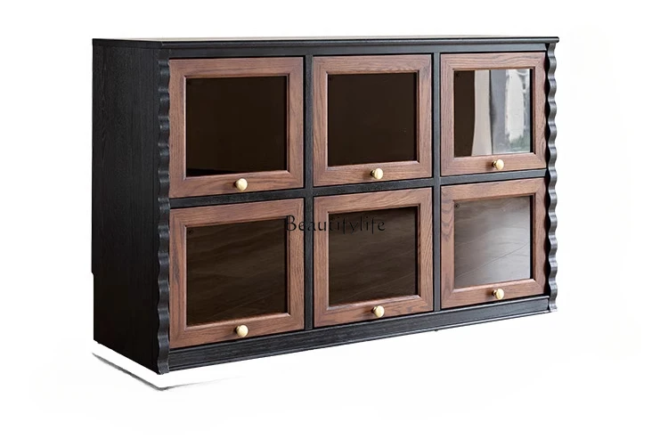 French medieval solid wood TV cabinet household display cabinet module combination cabinet advanced sense
French medieval solid wood TV cabinet household display cabinet module combination cabinet advanced sense