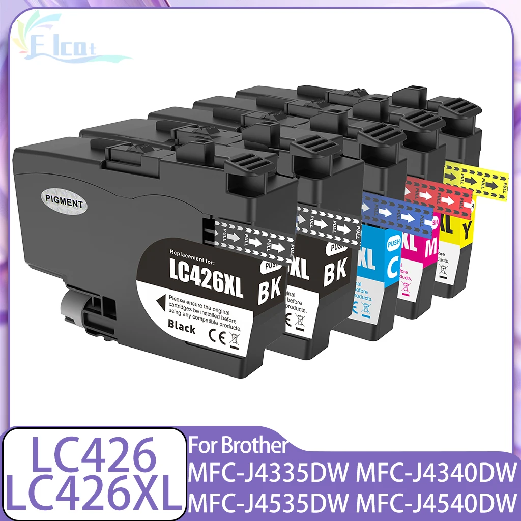 Для Brother LC426 LC426XL картридж, совместимый с Brother MFC-J4335DW MFC-J4340DW MFC-J4535DW MFC-J4540DW картридж для принтера
Для Brother LC426 LC426XL картридж, совместимый с Brother MFC-J4335DW MFC-J4340DW MFC-J4535DW MFC-J4540DW картридж для принтера