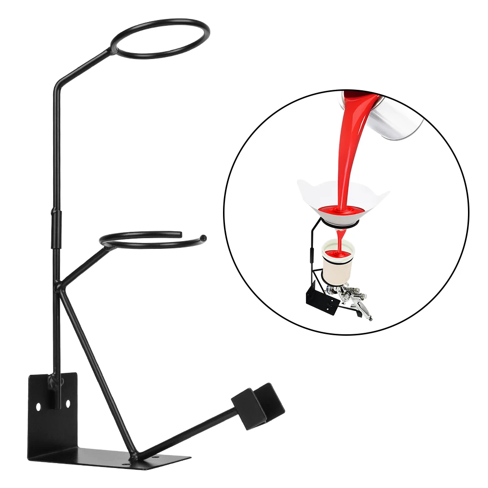 Car Paint Sprayer Stand Bracket Steel Spray Gun Accessories Paper Funnel Rack Household Storage Rack Spray Gun Holder
Car Paint Sprayer Stand Bracket Steel Spray Gun Accessories Paper Funnel Rack Household Storage Rack Spray Gun Holder