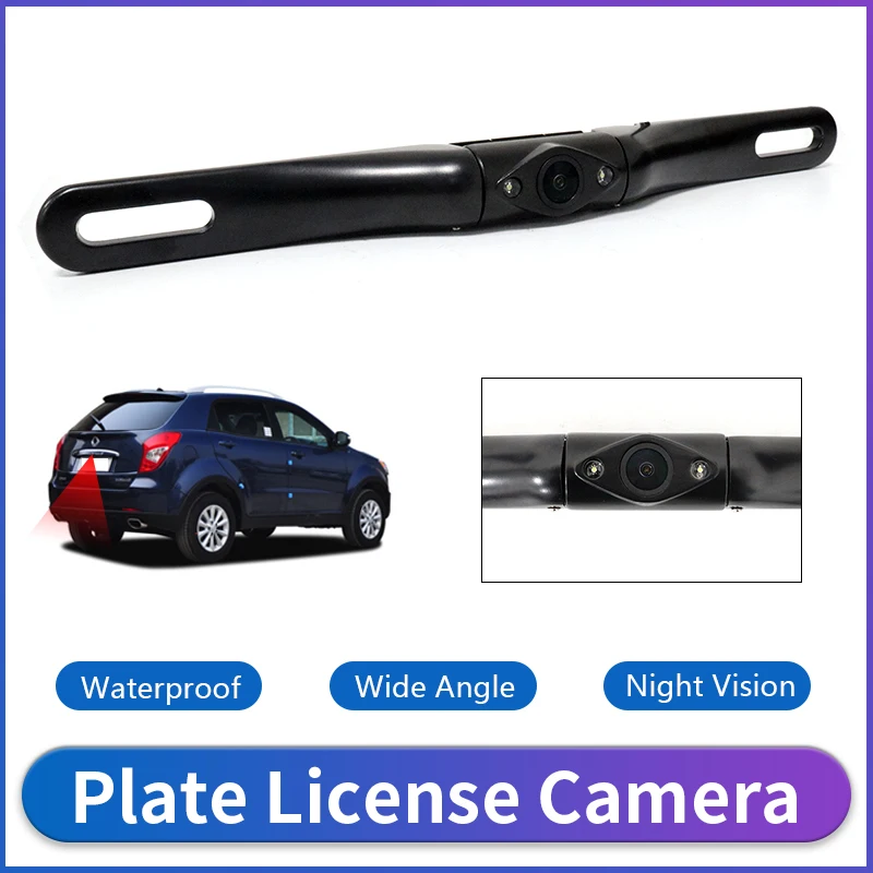 2 LED License Plate Frame Car Camera Universal CCD 170 Degree HD Waterproof Night Vision Rear View Reversing Camera
2 LED License Plate Frame Car Camera Universal CCD 170 Degree HD Waterproof Night Vision Rear View Reversing Camera