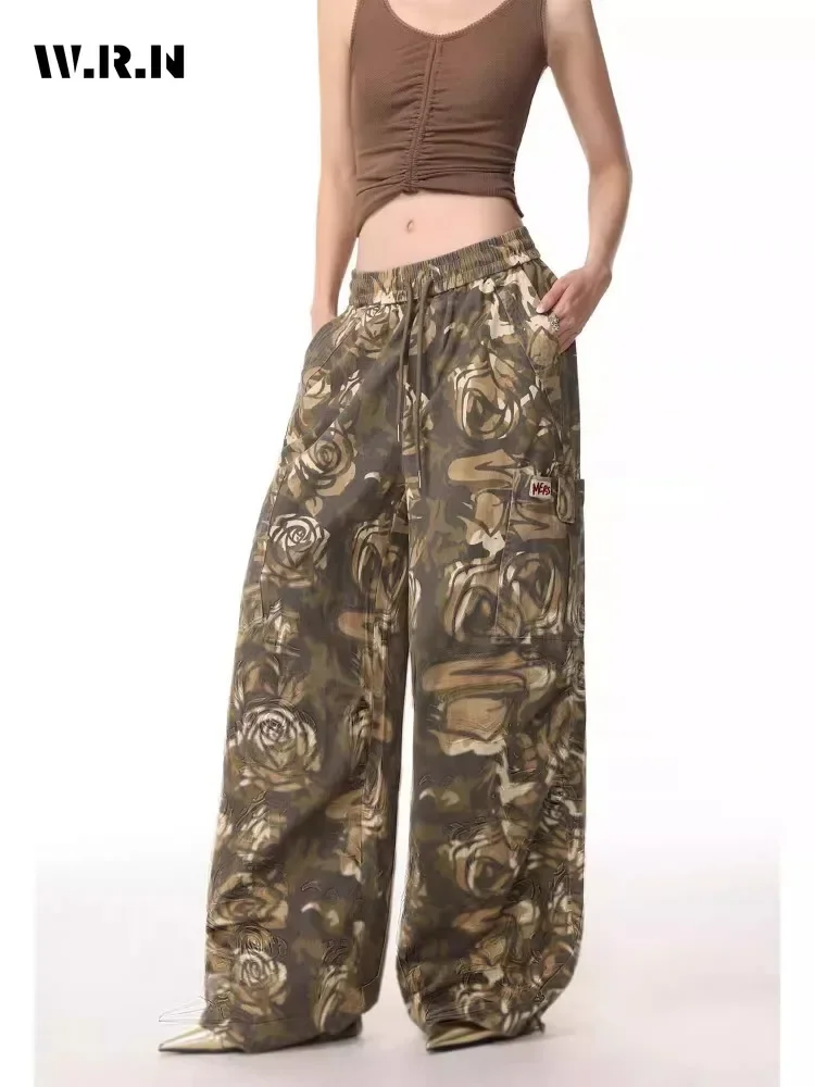 2024 Summer Vintage Casual Geometric Print High Waist Wide Leg Pants Women's Fashion Punk Grunge Loose Full Length Trousers
2024 Summer Vintage Casual Geometric Print High Waist Wide Leg Pants Women's Fashion Punk Grunge Loose Full Length Trousers