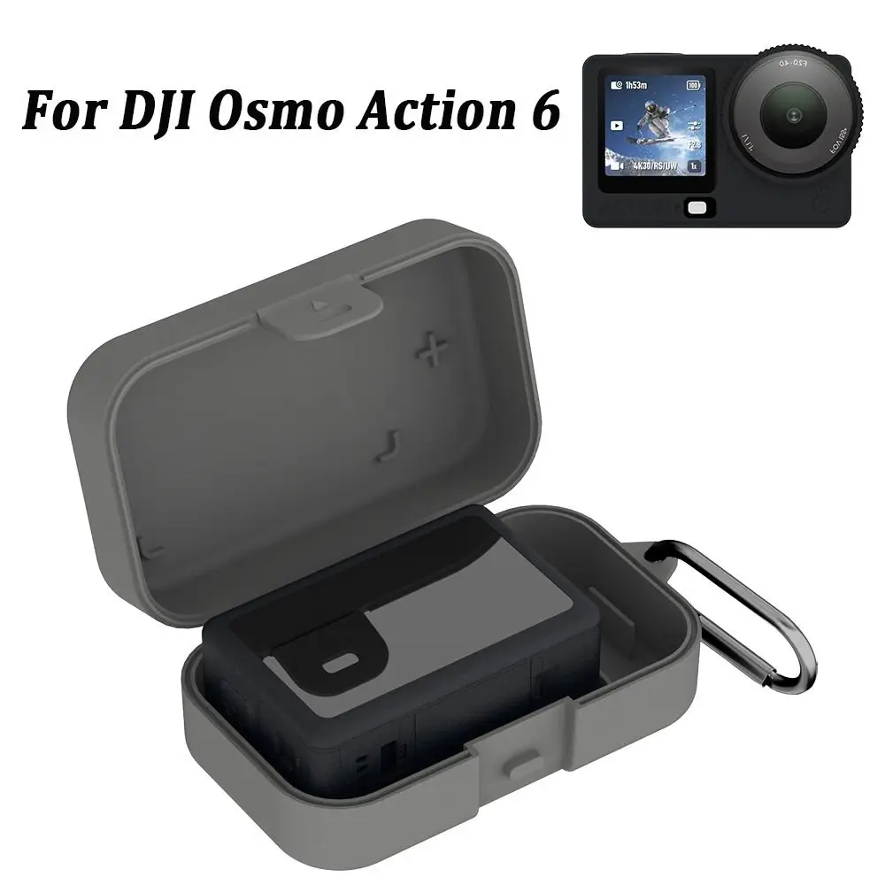 Portable Protective Case Anti-scratch Dustproof Camera Protection Shell Shockproof Plastic Storage Box for DJI Osmo Action 6
Portable Protective Case Anti-scratch Dustproof Camera Protection Shell Shockproof Plastic Storage Box for DJI Osmo Action 6