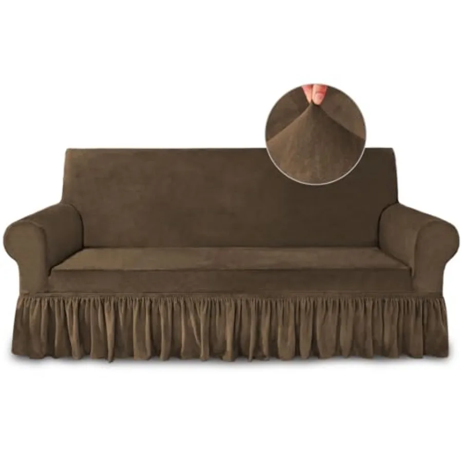 Sofa Cover Super Soft 1-Piece Sofa Slipcover for Sofas Stretch Universal Spandex Couch Covers for Living Room Easy Fit Washable
Sofa Cover Super Soft 1-Piece Sofa Slipcover for Sofas Stretch Universal Spandex Couch Covers for Living Room Easy Fit Washable