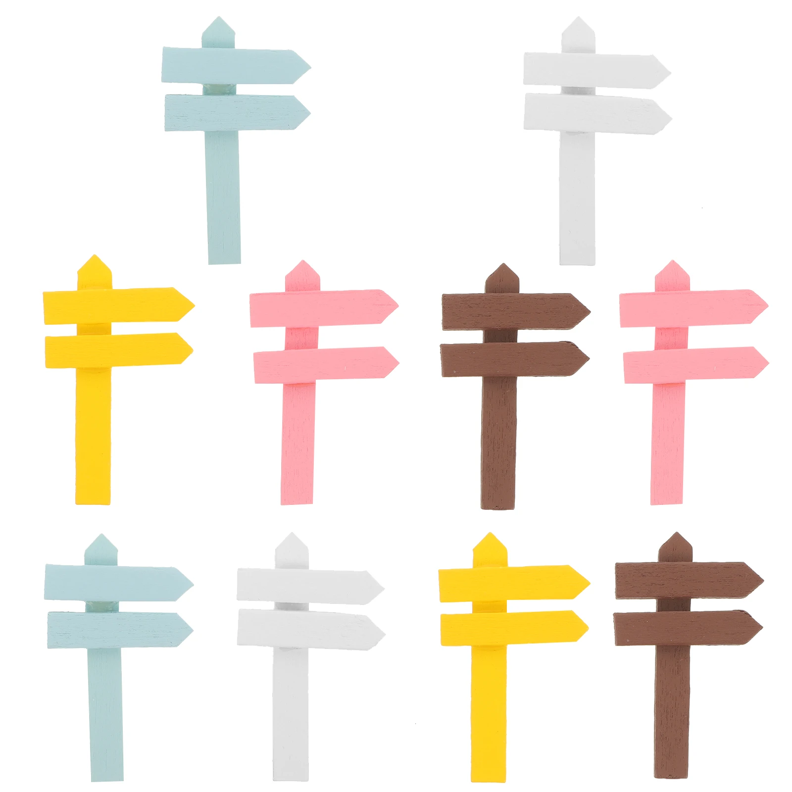 10 pcs Wooden Gardening Labels Durable Soil Insertion Mini Road Sign DIY Fence Decor Long Service Life Clear Color
10 pcs Wooden Gardening Labels Durable Soil Insertion Mini Road Sign DIY Fence Decor Long Service Life Clear Color