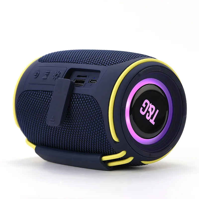 Высококачественная портативная Bluetooth-колонка TG657mini, TWS стерео, мощность 8 Вт, RGB LED подсветка, воспроизведение через USB/TF, 1200 мАч, для домашних вечеринок
Высококачественная портативная Bluetooth-колонка TG657mini, TWS стерео, мощность 8 Вт, RGB LED подсветка, воспроизведение через USB/TF, 1200 мАч, для домашних вечеринок