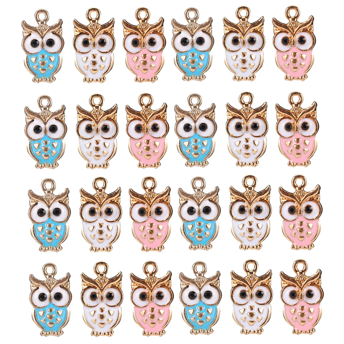 50 Pcs Owl Oil Drip Pendant Necklace DIY Jewelry Making Charms Alloy Accessories Durable Enamel Earrings Bracelet Home Decor 
50 Pcs Owl Oil Drip Pendant Necklace DIY Jewelry Making Charms Alloy Accessories Durable Enamel Earrings Bracelet Home Decor