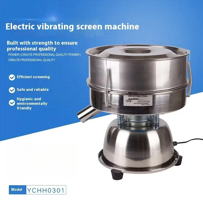Stainless - Steel Electric Vibrating Screen - Efficiently Screen Flour, Carbon Powder, Plastic Powder and Other Powders
Stainless - Steel Electric Vibrating Screen - Efficiently Screen Flour, Carbon Powder, Plastic Powder and Other Powders