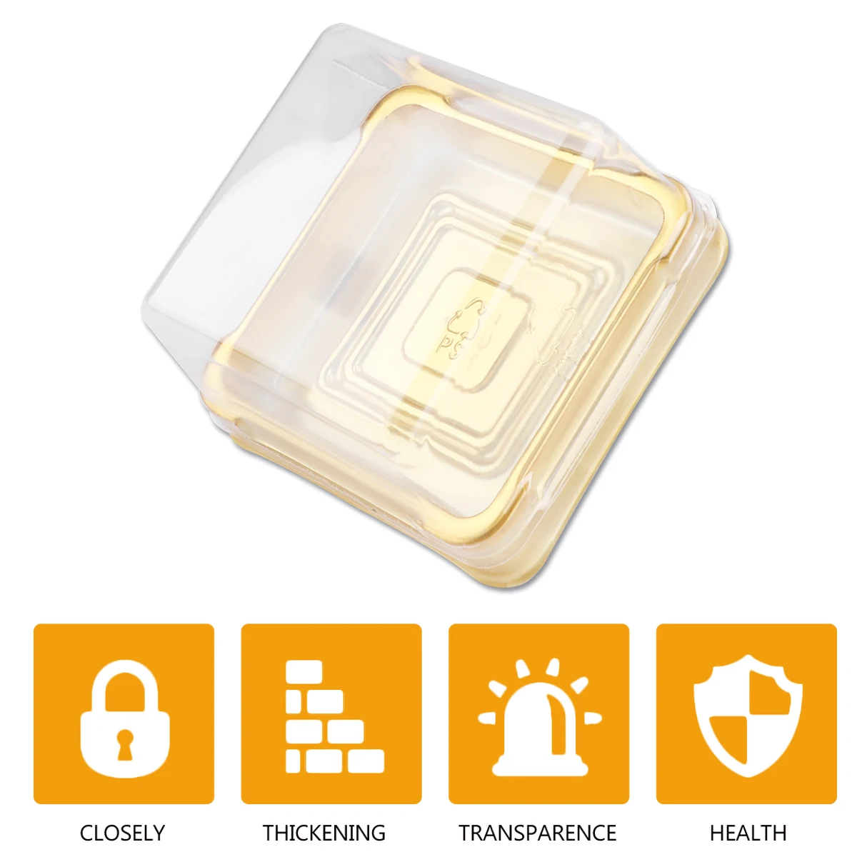 Food Packaging Cake Packing Boxes Tray Dessert Containers Biscuits Container Square Box Plastic Box Lightweight Easy Use Carry
Food Packaging Cake Packing Boxes Tray Dessert Containers Biscuits Container Square Box Plastic Box Lightweight Easy Use Carry