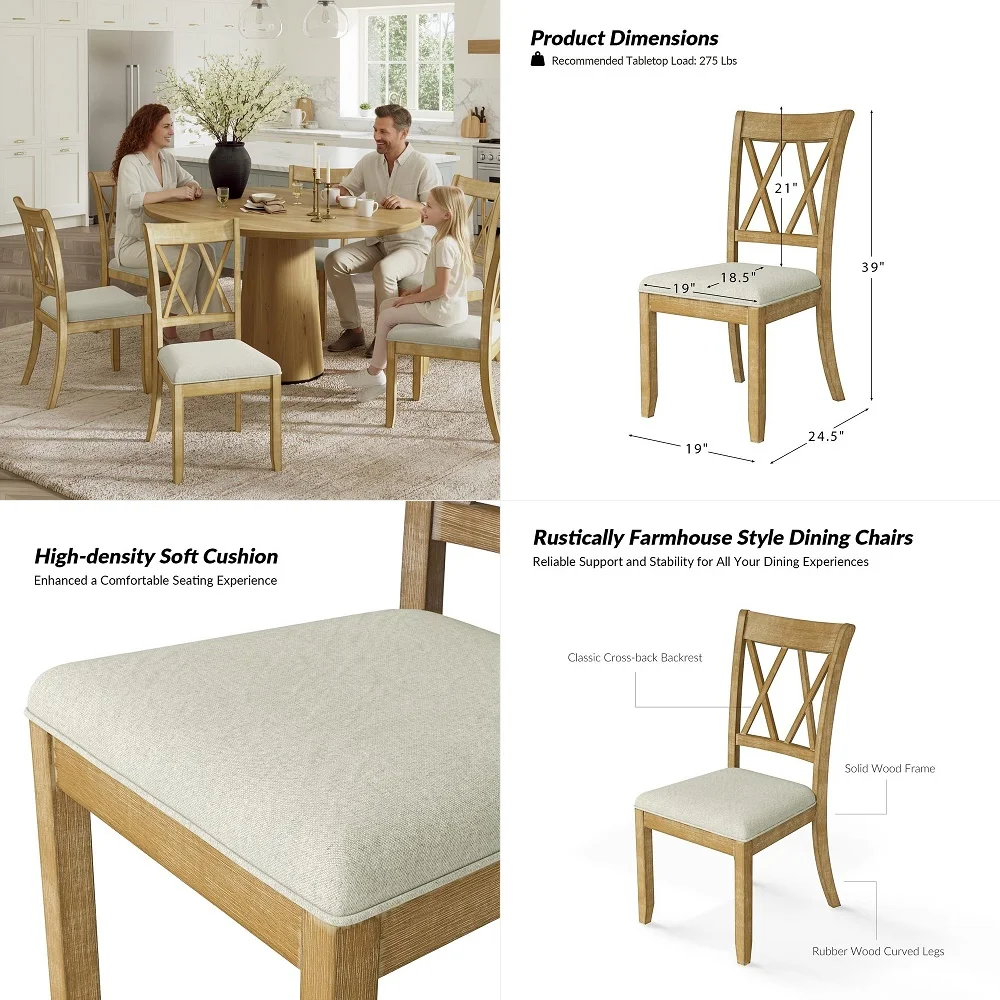 MidCentury Modern Dining Chairs Set of 4, Fabric Upholstered Kitchen Chairs with Metal Legs, Armsrest, Curved Backrest Accent C
MidCentury Modern Dining Chairs Set of 4, Fabric Upholstered Kitchen Chairs with Metal Legs, Armsrest, Curved Backrest Accent C