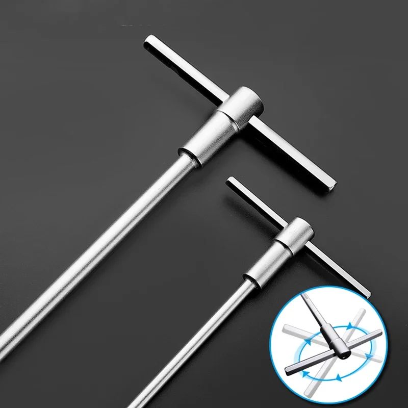 1pcs T-Slide Rod Hexagonal Wrench 3/3.5/4/5/6/8/10mm Hexagonal Extension Chrome Vanadium Steel Repair Tools
1pcs T-Slide Rod Hexagonal Wrench 3/3.5/4/5/6/8/10mm Hexagonal Extension Chrome Vanadium Steel Repair Tools