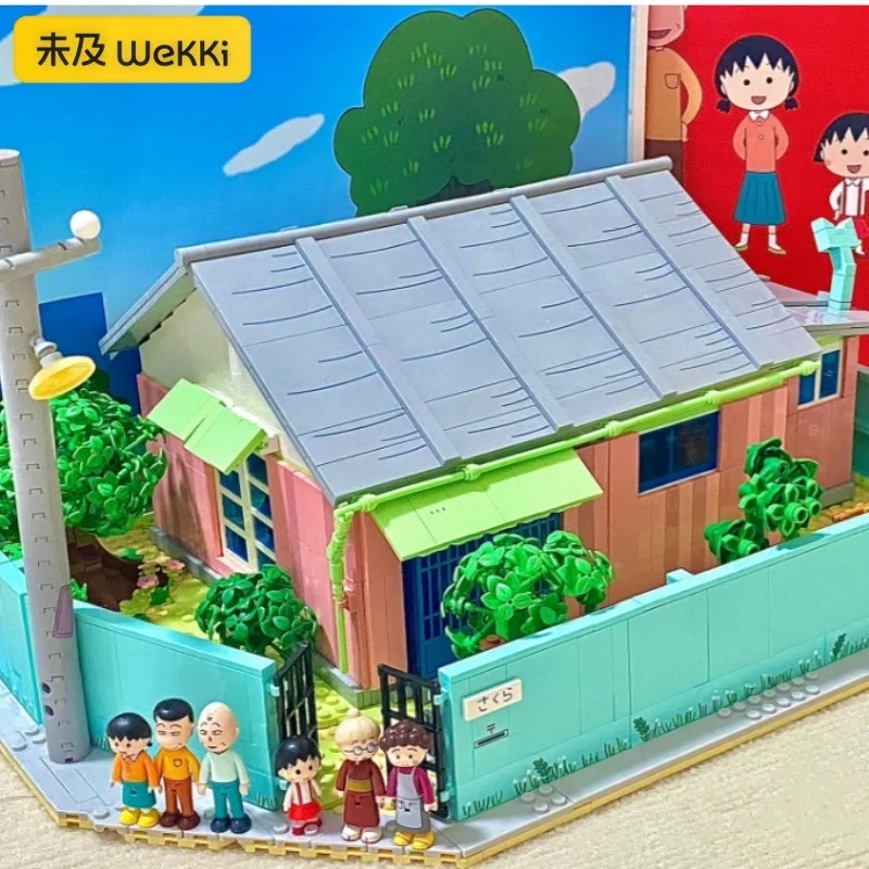 New Wekki Chibi Maruko Chan Building Blocks Street View House Assembly Model Toys Large Collectible Decoration Holiday Gifts
New Wekki Chibi Maruko Chan Building Blocks Street View House Assembly Model Toys Large Collectible Decoration Holiday Gifts