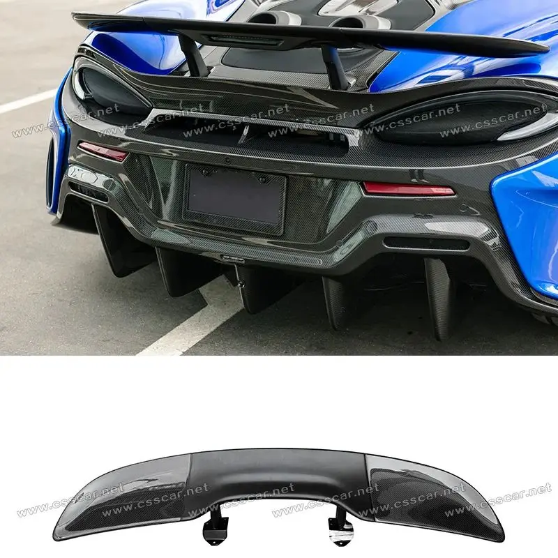 Автомобильный спойлер CSS Design для McLaren 540c-570s, обновленный стиль 600lt, высококачественное углеродное волокно, высокое хвостовое крыло, аксессуары для автозапчастей
Автомобильный спойлер CSS Design для McLaren 540c-570s, обновленный стиль 600lt, высококачественное углеродное волокно, высокое хвостовое крыло, аксессуары для автозапчастей