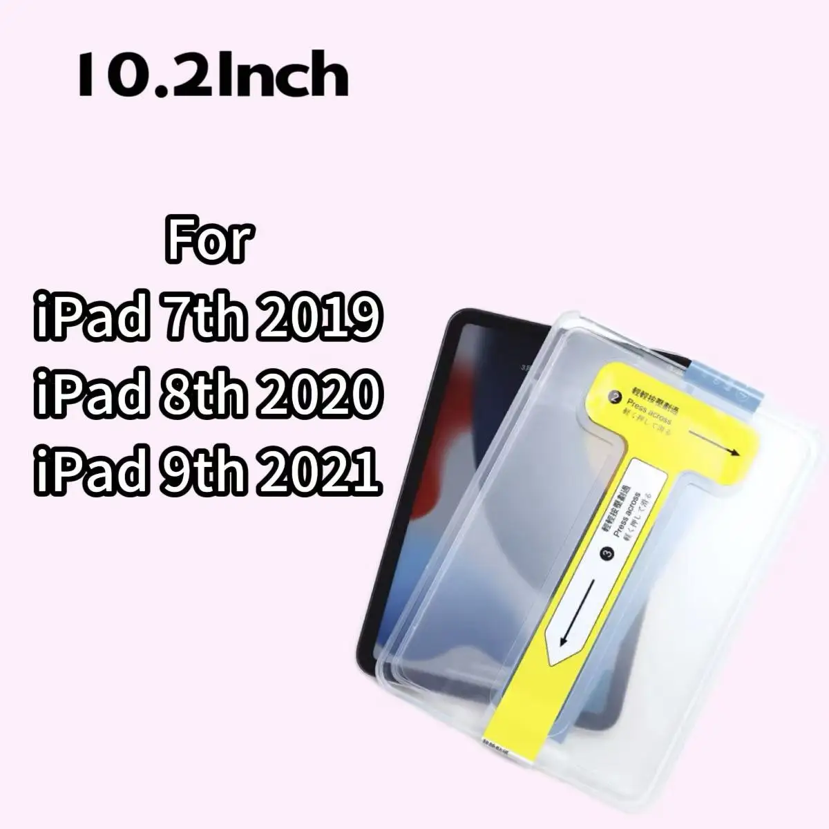 For iPad 7 8 9 10.2 Inch Tempered Glass Screen Protector Auto Dust Removal Easy Install 2019 2020 2021 Models
For iPad 7 8 9 10.2 Inch Tempered Glass Screen Protector Auto Dust Removal Easy Install 2019 2020 2021 Models