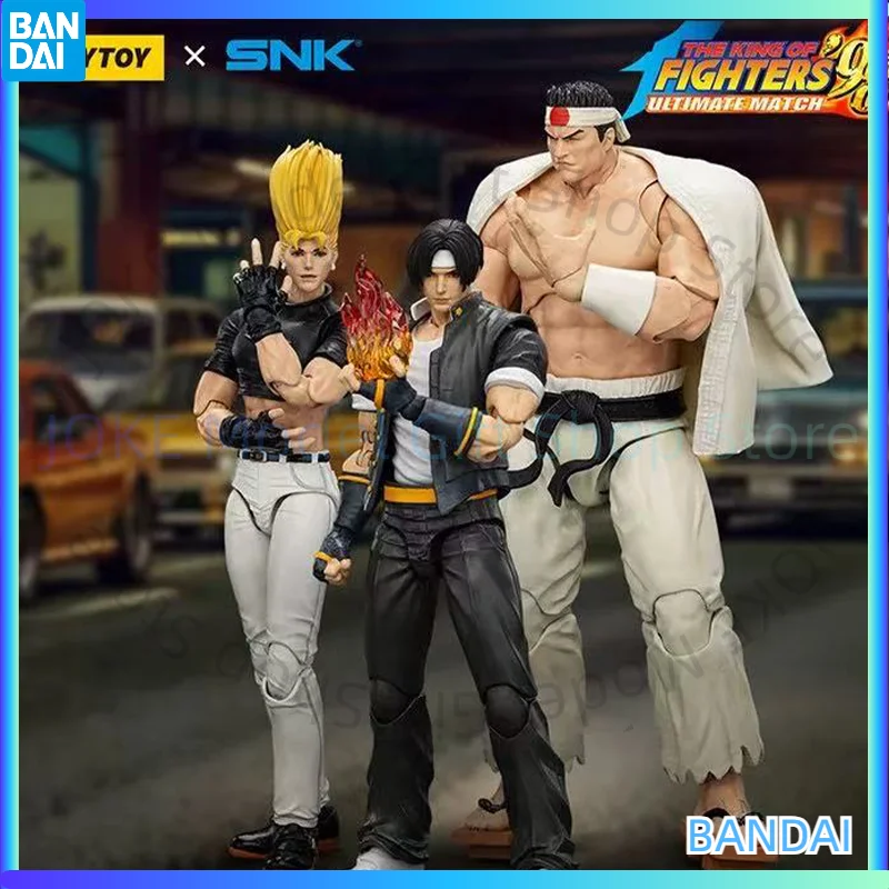 Original JOYTOY The King of Fighters '98 Ultimate Match Hero Team Goro Daimon Kyo Kusanagi Benimaru Nikaido In Stock Model Toys
Original JOYTOY The King of Fighters '98 Ultimate Match Hero Team Goro Daimon Kyo Kusanagi Benimaru Nikaido In Stock Model Toys