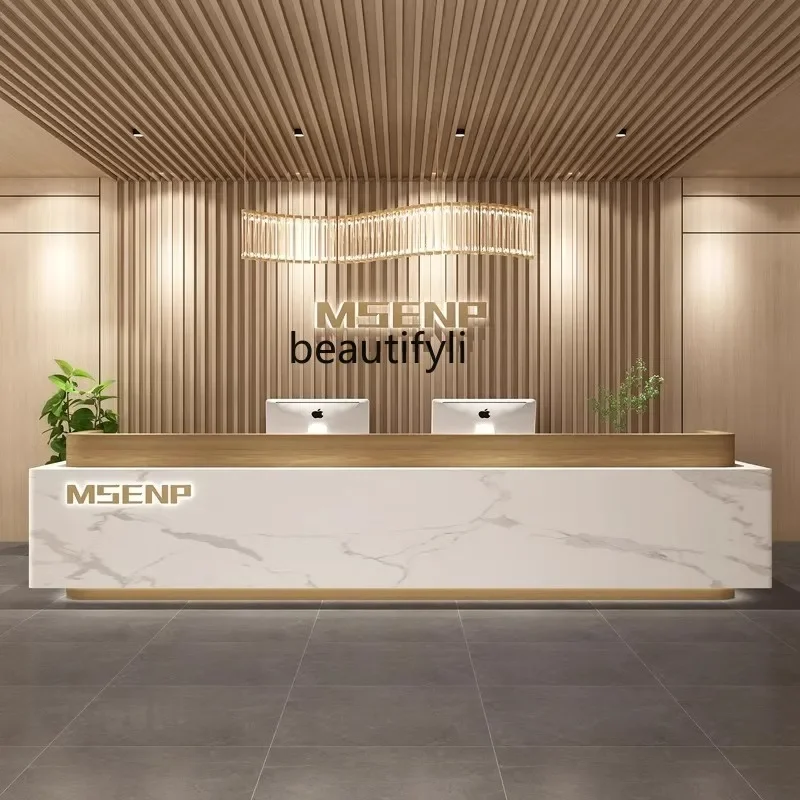 V Customized company front reception desk hotel service desk gym counter foot bath shop front desk checkout page
V Customized company front reception desk hotel service desk gym counter foot bath shop front desk checkout page