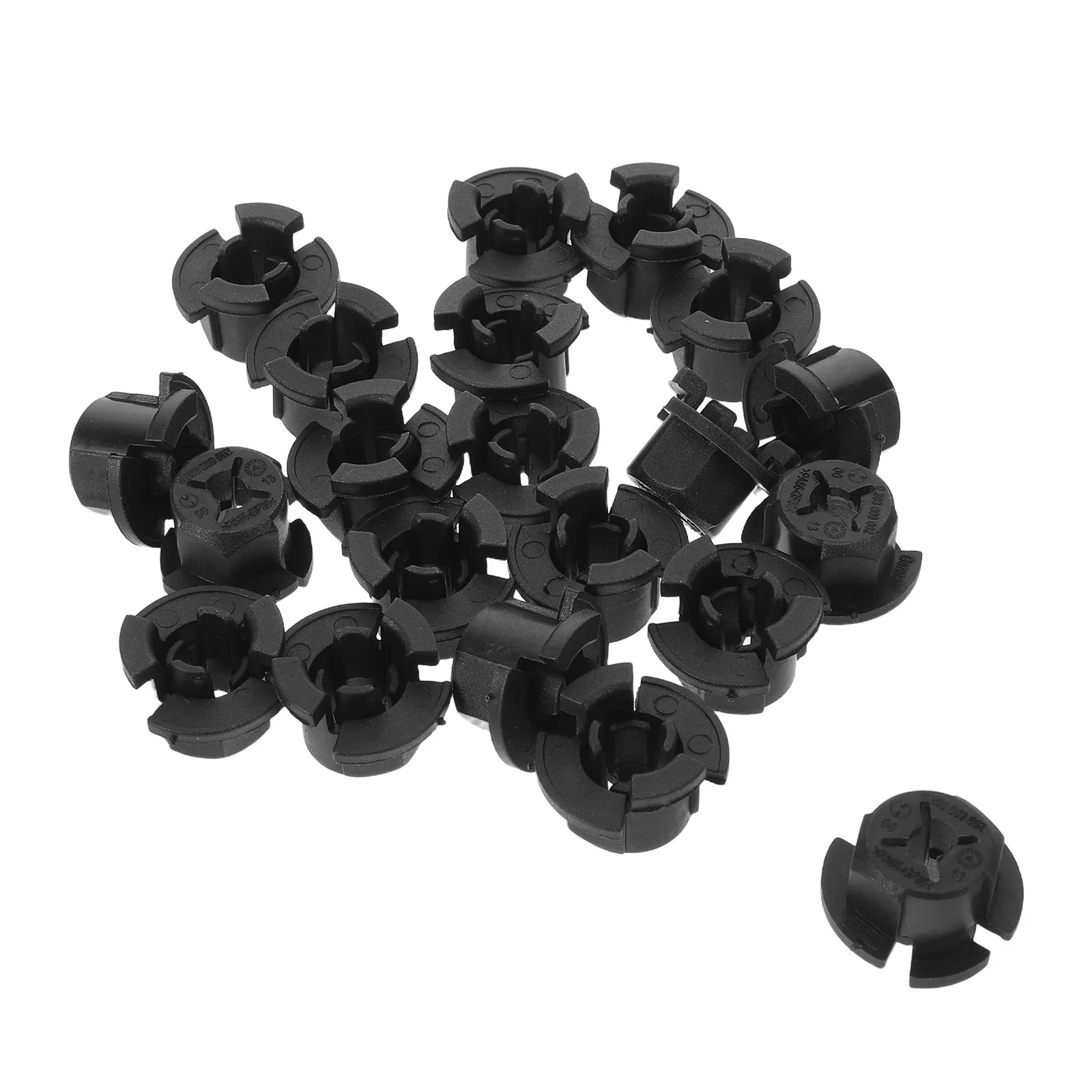 20pcs Automotive Radar Bracket Black Mounting Clips For Front Rear Bumper Car Panel Trim Installation Radar Alignment Holder
20pcs Automotive Radar Bracket Black Mounting Clips For Front Rear Bumper Car Panel Trim Installation Radar Alignment Holder