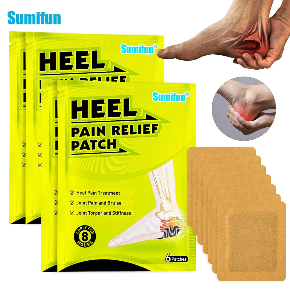 6/30/60pcs Sumifun Heel Analgesic Patches Alleviate Foot Pain Treatment Of A Bone Spur Tenosynovitis Foot Care Health Stickers
6/30/60pcs Sumifun Heel Analgesic Patches Alleviate Foot Pain Treatment Of A Bone Spur Tenosynovitis Foot Care Health Stickers