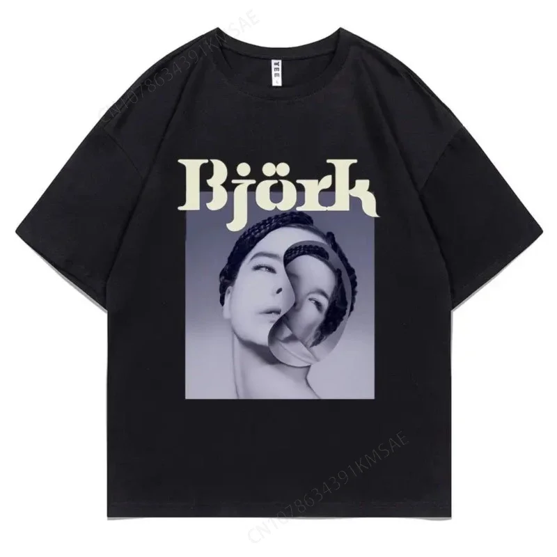 Singer Bjork Vintage 90s Music Graphic Print T-shirt Summer Men Women Classic Oversized Streetwear Male Hip Hop Trend T Shirts
Singer Bjork Vintage 90s Music Graphic Print T-shirt Summer Men Women Classic Oversized Streetwear Male Hip Hop Trend T Shirts