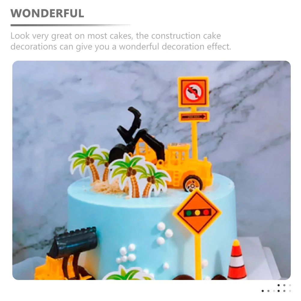 15Pcs Construction Signs Cake Topper Road Cone Traffic Lights Dessert Decorations Birthday Party Supplies
15Pcs Construction Signs Cake Topper Road Cone Traffic Lights Dessert Decorations Birthday Party Supplies