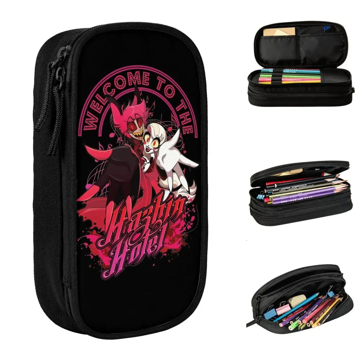 Hazbined Pencil Cases New Hoteled Pen Bag Girls Boys Big Capacity Office Gift Pencilcases
Hazbined Pencil Cases New Hoteled Pen Bag Girls Boys Big Capacity Office Gift Pencilcases