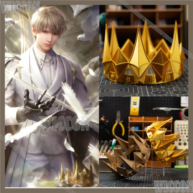 Xavier Starry Witness Game Love And Deepspace Cosplay 16cm/6.5cm Crown Headwear Man Cos Gifts Halloween Decoration Festival Suit
Xavier Starry Witness Game Love And Deepspace Cosplay 16cm/6.5cm Crown Headwear Man Cos Gifts Halloween Decoration Festival Suit