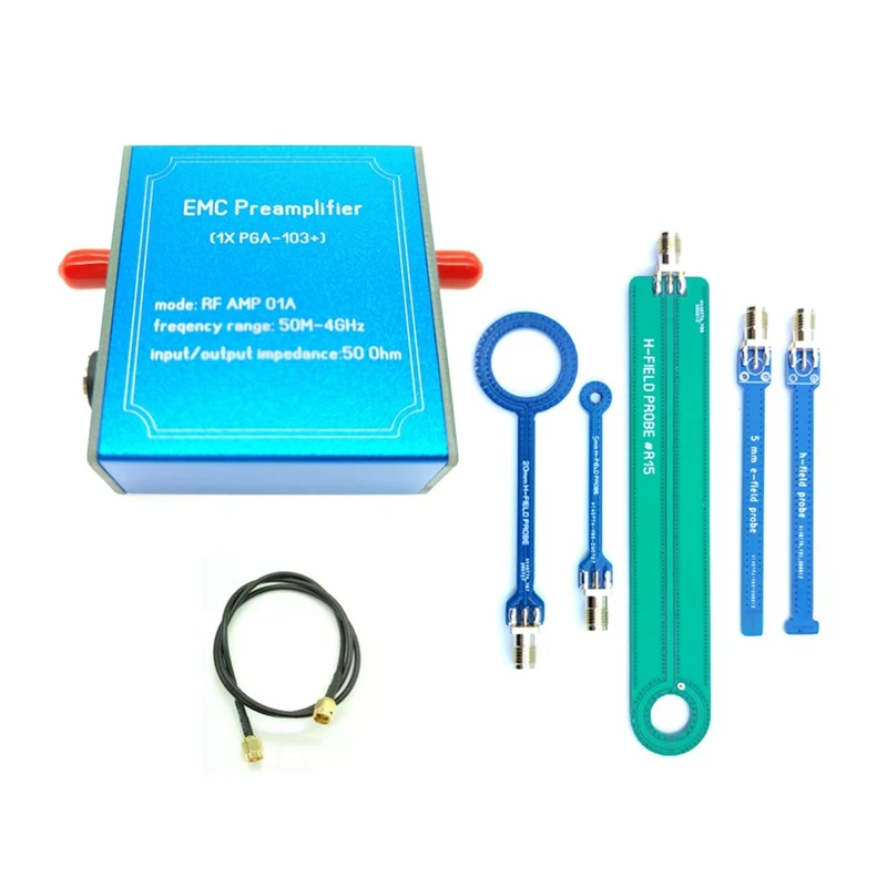 DC-022B 9K-3G PROBE EMC EMI Near Field Probe Conduction Radiation Rectification Simple Magnetic Field Probe Spare Parts
DC-022B 9K-3G PROBE EMC EMI Near Field Probe Conduction Radiation Rectification Simple Magnetic Field Probe Spare Parts