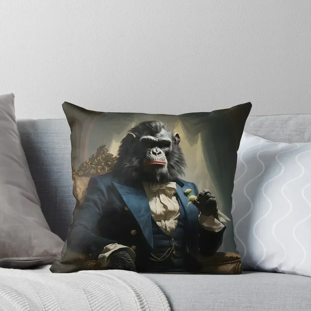 Dapper Gorilla Portrait Art Throw Throw Pillow Cushion Child pillowcases for sofa cushions Pillow Covers Decorative pillow
Dapper Gorilla Portrait Art Throw Throw Pillow Cushion Child pillowcases for sofa cushions Pillow Covers Decorative pillow