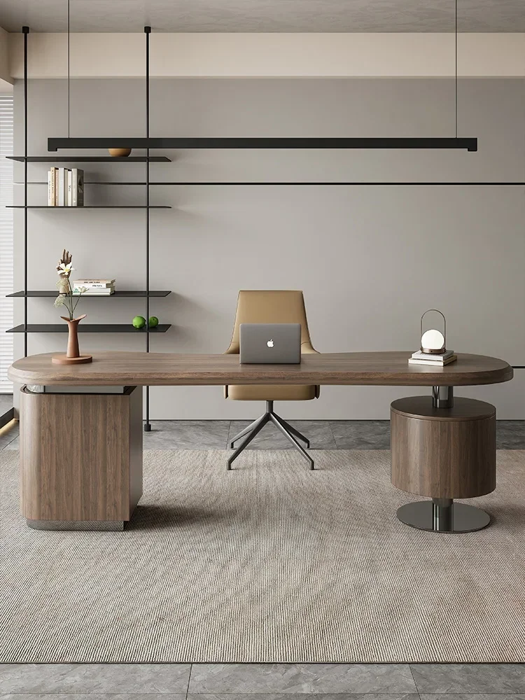 Chinese Style Solid Wood Desk Modern Minimalist Home Desk High-End Walnut Computer Desk
Chinese Style Solid Wood Desk Modern Minimalist Home Desk High-End Walnut Computer Desk
