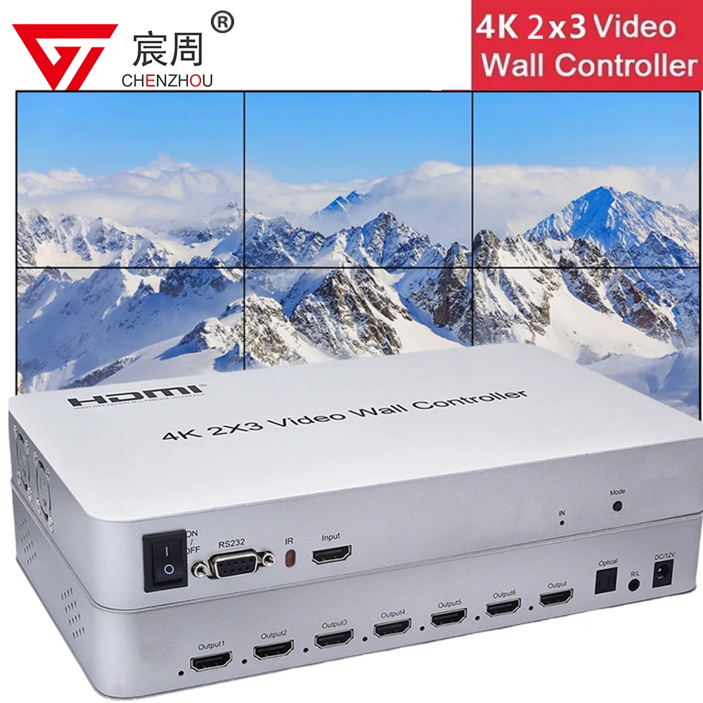 Настенный видеоконтроллер 4k 2x3 HDMI TV, настенный видеоконтроллер с 6 дисплеями, многоэкранный сшивающий процессор, переключатель для PS2 TV компьютера
Настенный видеоконтроллер 4k 2x3 HDMI TV, настенный видеоконтроллер с 6 дисплеями, многоэкранный сшивающий процессор, переключатель для PS2 TV компьютера