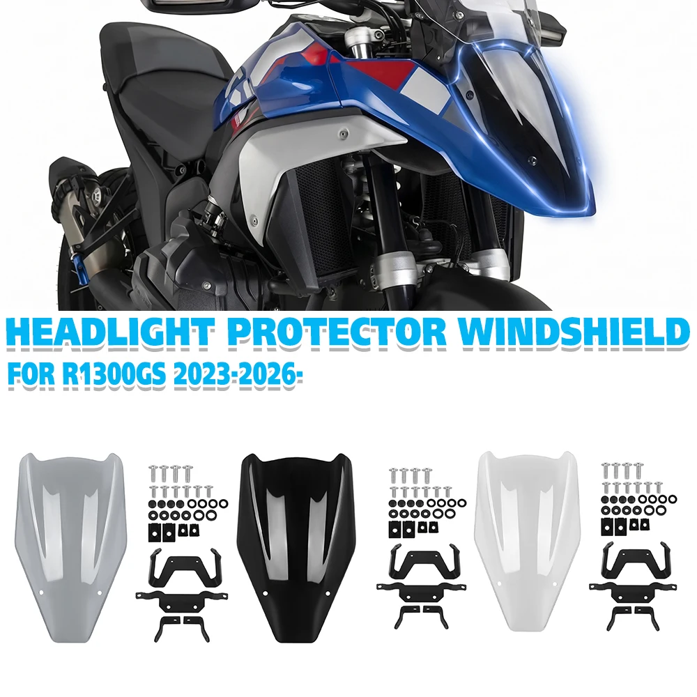 For BMW R1300GS R 1300 GS 2023-2026- Front Headlight Protector Windscreen Spoiler Windshield Fairing Viser Wind Screen Deflector
For BMW R1300GS R 1300 GS 2023-2026- Front Headlight Protector Windscreen Spoiler Windshield Fairing Viser Wind Screen Deflector