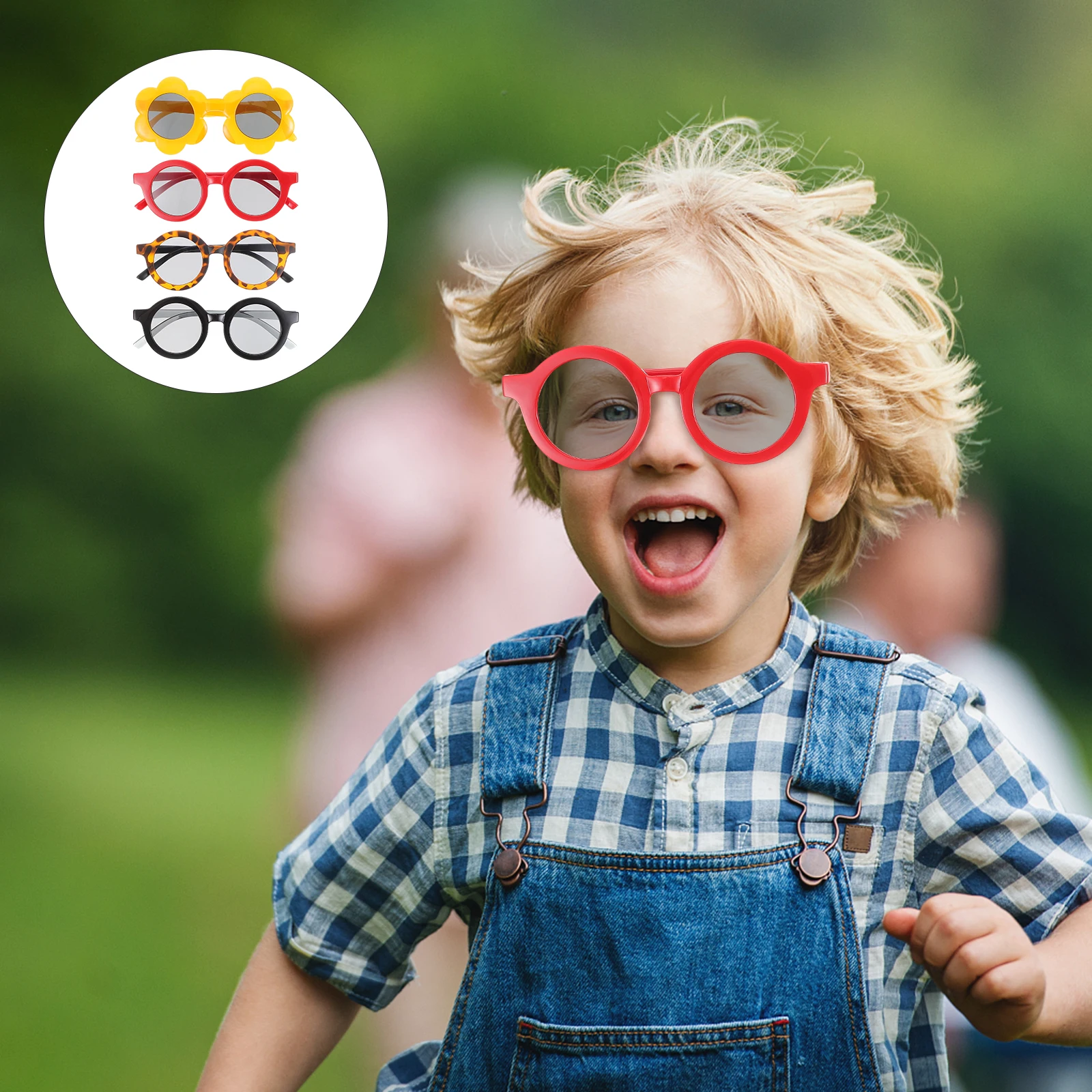 4Pcs Children Props for Kids Girls Boys Polyester Sunflower Photo Children Sunglasses Party Carnival Christmas Gifts
4Pcs Children Props for Kids Girls Boys Polyester Sunflower Photo Children Sunglasses Party Carnival Christmas Gifts