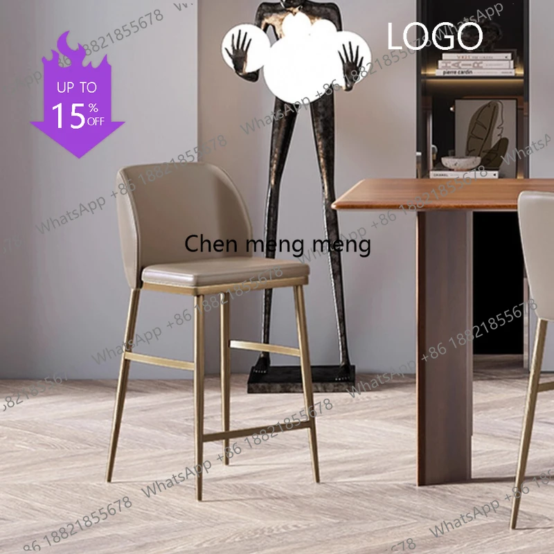 With Back Leather Bar Chairs Make Up Barber Minimalist Design Kitchen Bar Stools Counter Living Room Banqueta Trendy Furniture
With Back Leather Bar Chairs Make Up Barber Minimalist Design Kitchen Bar Stools Counter Living Room Banqueta Trendy Furniture