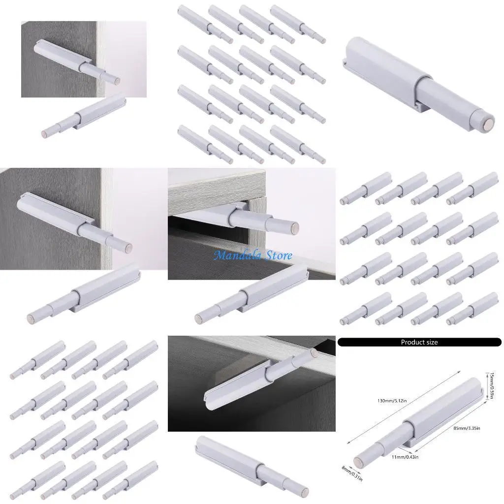 U2JC Pack of 16 Soft Close Cabinet Door Damper Nylon Buffers for Kitchen Wardrobes
U2JC Pack of 16 Soft Close Cabinet Door Damper Nylon Buffers for Kitchen Wardrobes