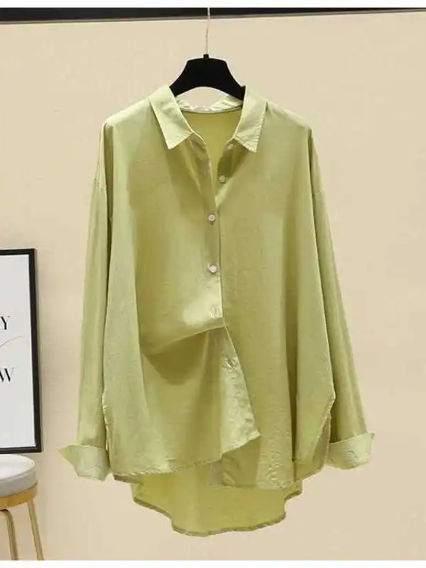 Loose Casual Sunscreen Shirt Women's Spring Summer Cleanfit Waist-Cinching Long Sleeve Neck Short Length
Loose Casual Sunscreen Shirt Women's Spring Summer Cleanfit Waist-Cinching Long Sleeve Neck Short Length
