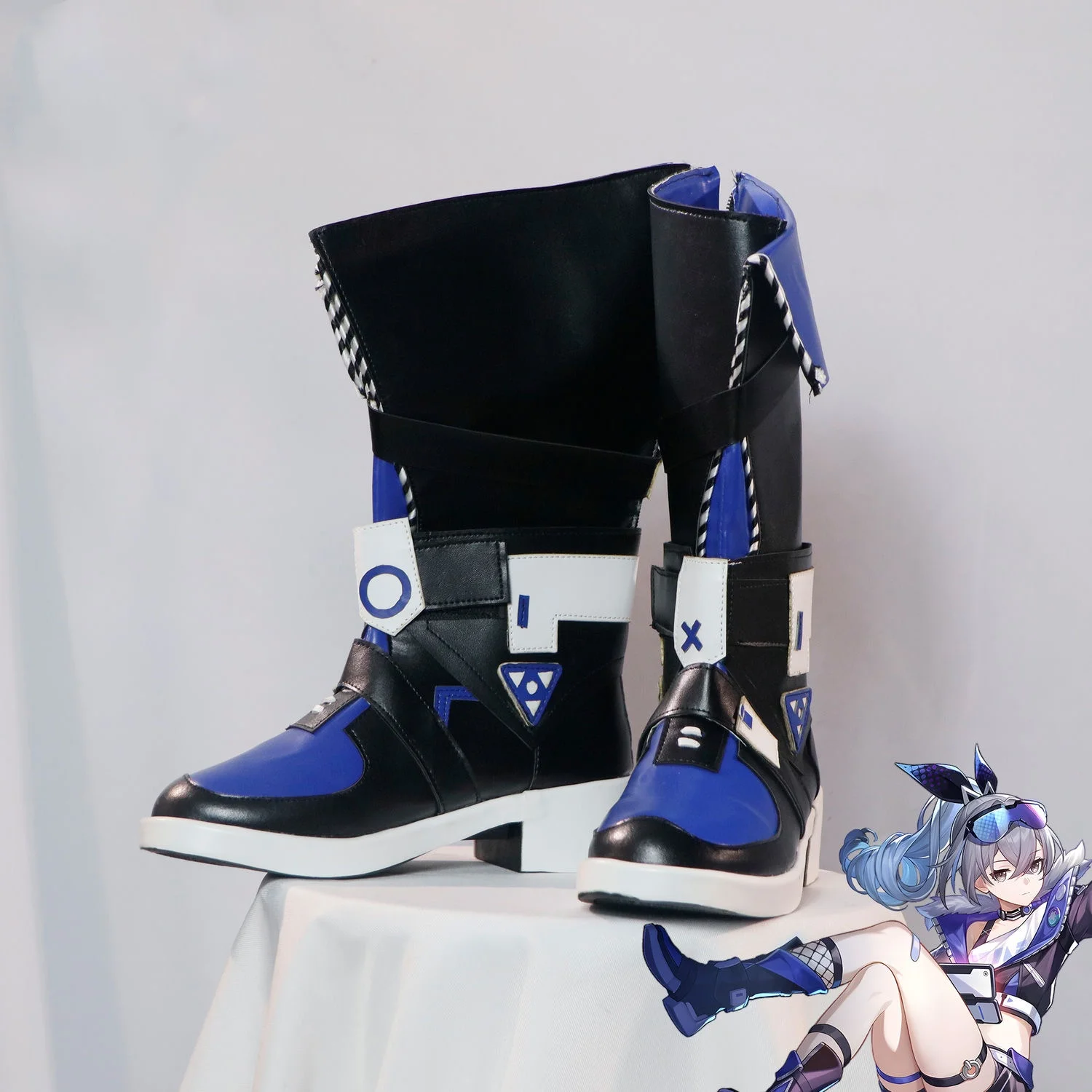 Silver Wolf Shoes Cosplay Game Honkai Star Rail Boots Costume Accessories Props Anime Halloween Costumes for Woman Shoe
Silver Wolf Shoes Cosplay Game Honkai Star Rail Boots Costume Accessories Props Anime Halloween Costumes for Woman Shoe