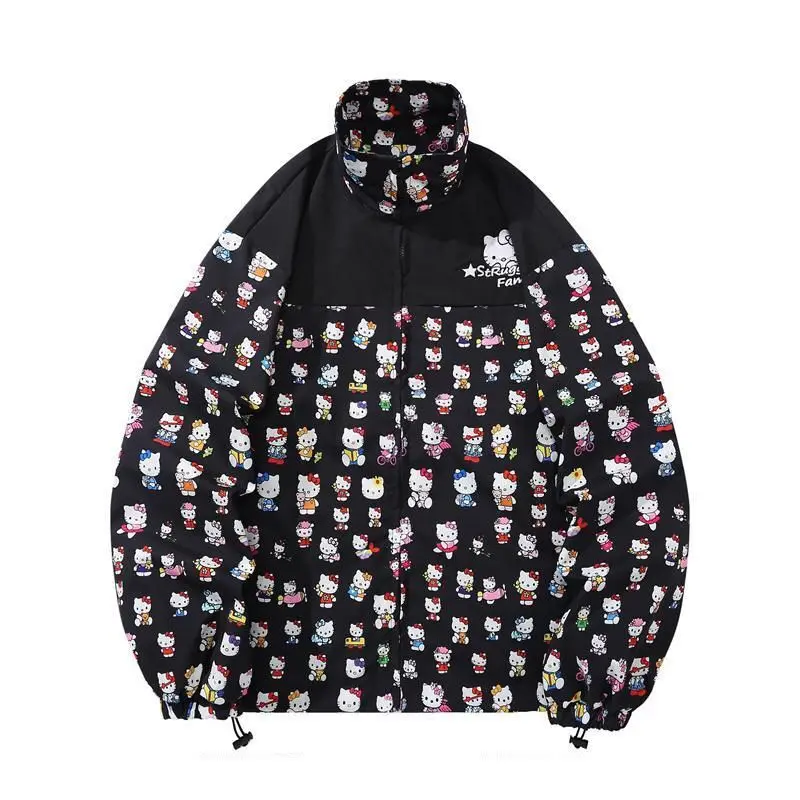 Sanrio Hello Kitty Y2k Мужчины Женщины Симпатичная тонкая куртка в корейском стиле Повседневное солнцезащитное свободное пальто Модные милые топы на молнии
Sanrio Hello Kitty Y2k Мужчины Женщины Симпатичная тонкая куртка в корейском стиле Повседневное солнцезащитное свободное пальто Модные милые топы на молнии