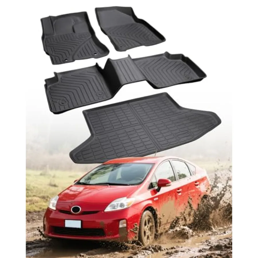 Автомобильные коврики для Toyota Prius 2004-2009, всепогодные, черные, из TPE, на заказ, 4 шт., включая коврик в багажник
Автомобильные коврики для Toyota Prius 2004-2009, всепогодные, черные, из TPE, на заказ, 4 шт., включая коврик в багажник