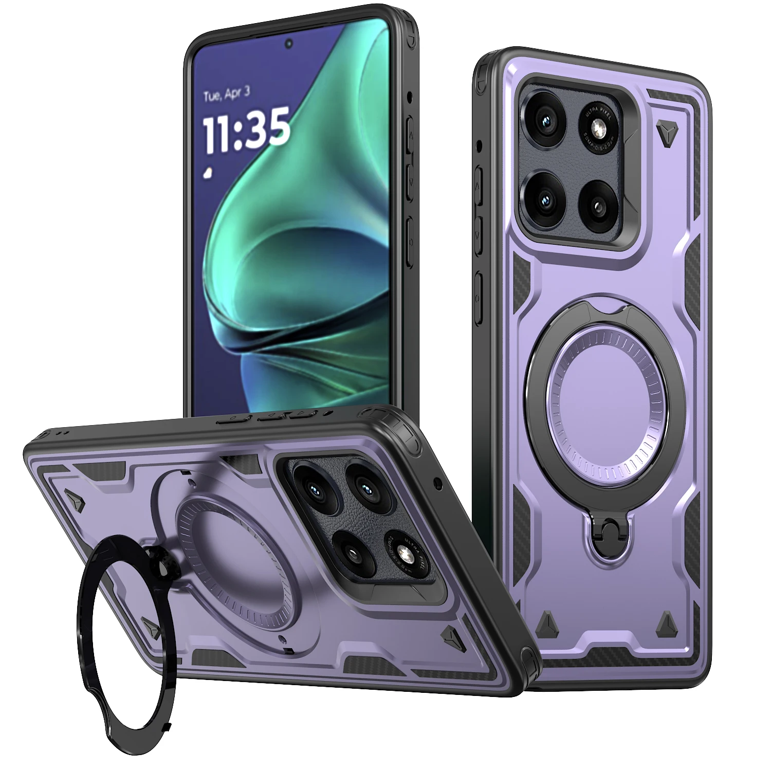 For Motorola Edge 60s 60 Pro 60 Fusion Stylus G53 G23 G13 Phone Case 360° Rotating Magnetic Stand Holder Shockproof Tough Covers
For Motorola Edge 60s 60 Pro 60 Fusion Stylus G53 G23 G13 Phone Case 360° Rotating Magnetic Stand Holder Shockproof Tough Covers