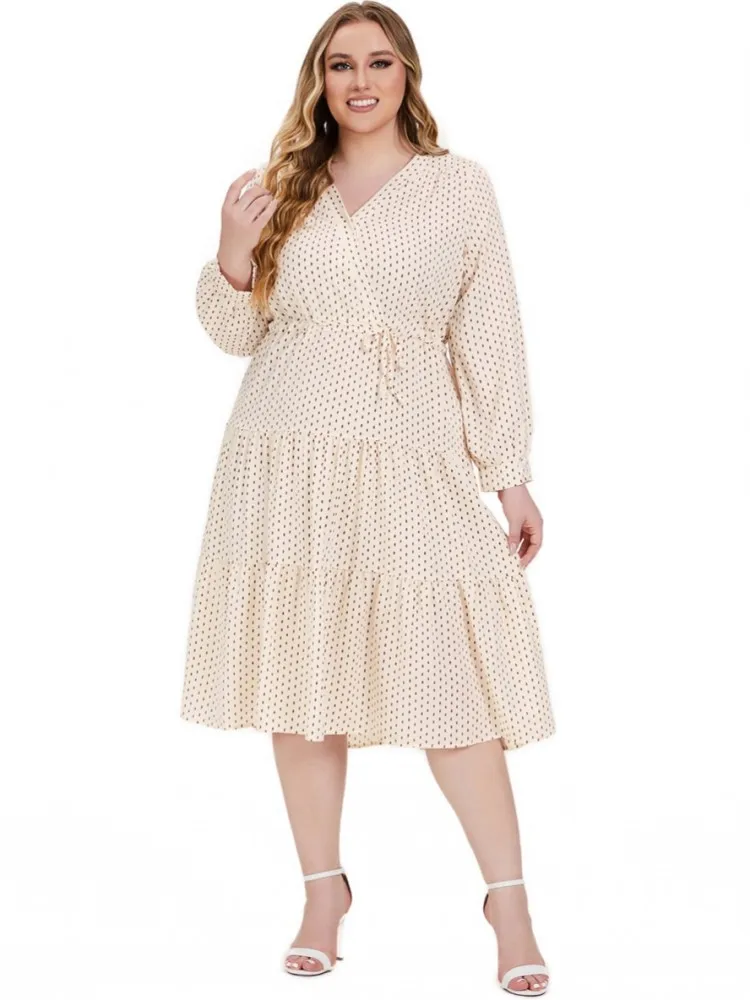 XL-5XL Plus Size Clothes Dresses Women Robes Spring Summer Loose Street Casual 3XL 4XL Big Size Office Lady Ress Oversized
XL-5XL Plus Size Clothes Dresses Women Robes Spring Summer Loose Street Casual 3XL 4XL Big Size Office Lady Ress Oversized