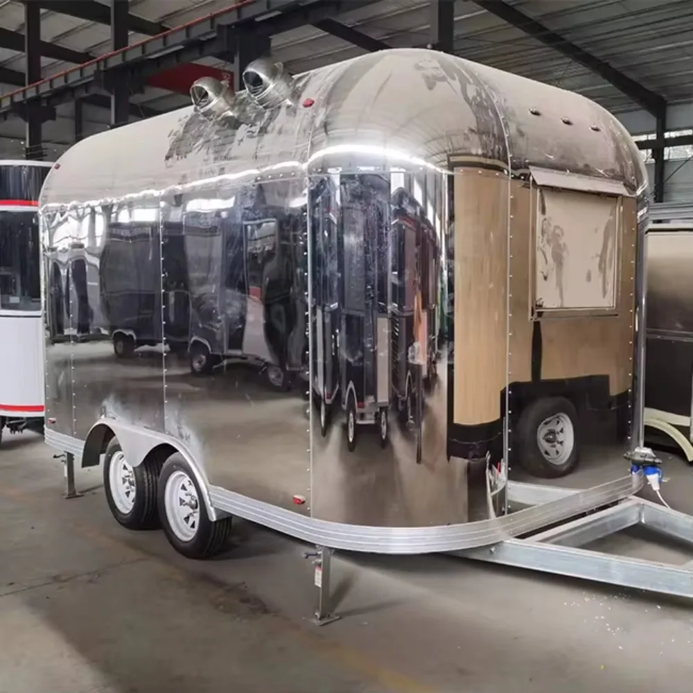 Mobile Food Trailer Pizza Coffee Airstream Catering Truck with Kitchen Durable Perfect for Events and Business Factory Price
Mobile Food Trailer Pizza Coffee Airstream Catering Truck with Kitchen Durable Perfect for Events and Business Factory Price
